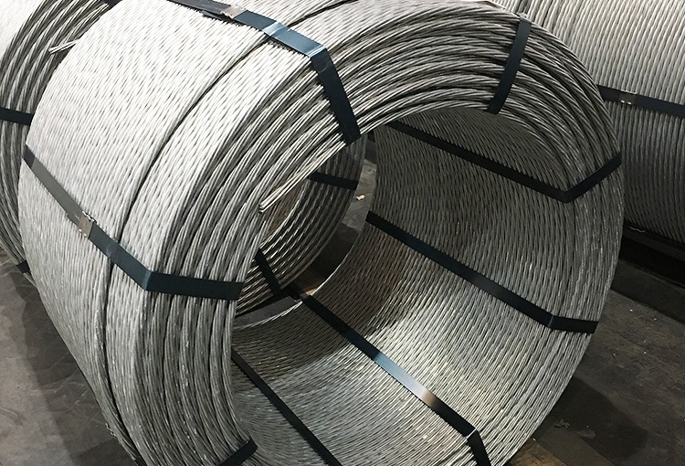 Hot-dip Zinc or Zinc-aluminium Coated Steel Wire Strand for Bridge Cables